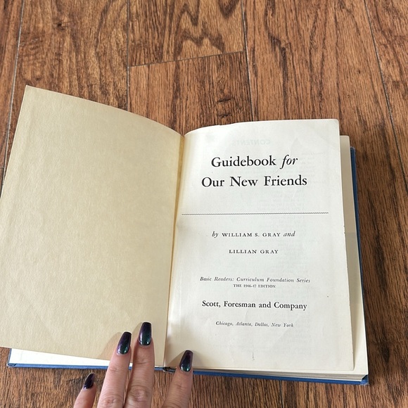 Vintage Our New Friends school book teachers edition 1946 -1947 hardcover series - Picture 5 of 7